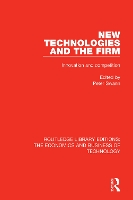 Book Cover for New Technologies and the Firm by Peter Swann