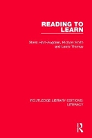 Book Cover for Reading to Learn by Sheila Centre for the Study of Human Learning CSHL, UK HarriAugstein, Michael Smith, Laurie Centre for the Study  Thomas