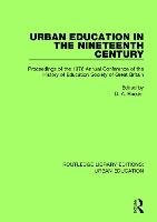 Book Cover for Urban Education in the 19th Century by D.A. Reeder