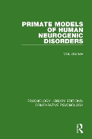 Book Cover for Primate Models of Human Neurogenic Disorders by VG Startsev
