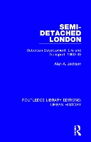 Book Cover for Semi-Detached London by Alan A Jackson