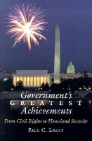 Book Cover for Government's Greatest Achievements by Paul C. Light