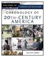 Book Cover for Chronology of 20th-century America by Melinda Corey