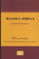 Book Cover for William D. Howells - American Writers 63 by William M. Gibson