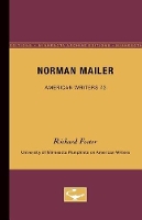 Book Cover for Norman Mailer - American Writers 73 by Richard Foster