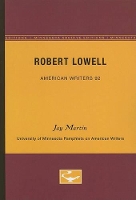 Book Cover for Robert Lowell - American Writers 92 by Jay Martin