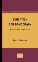 Book Cover for Education for Democracy by John Johnston