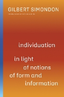 Book Cover for Individuation in Light of Notions of Form and Information by Gilbert Simondon