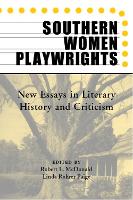 Book Cover for Southern Women Playwrights by Robert L. McDonald