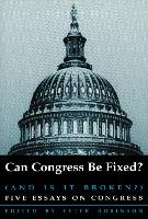 Book Cover for Can Congress Be Fixed? by Peter Robinson