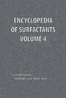 Book Cover for Encyclopedia of Surfactants Volume 4 by Michael Ash