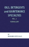 Book Cover for Oils, Detergents and Maintenance Specialties, Volume 2, Formulary by Jean Boreen