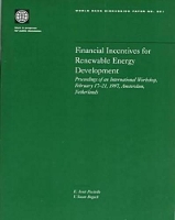 Book Cover for Financial Incentives for Renewable Energy Development by World Bank