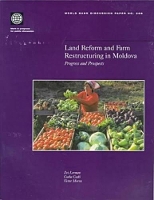 Book Cover for Land Reform and Farm Restructuring in Moldova by World Bank