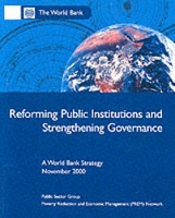 Book Cover for Reforming Public Institutions and Strengthening Governance by World Bank