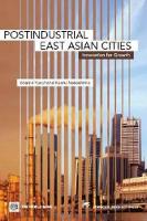 Book Cover for Postindustrial East Asian Cities by Shahid Yusuf, Kaoru Nabeshima
