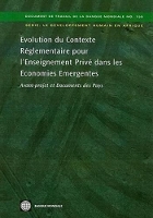 Book Cover for Evolution du Contexte Réglementaire pour l'Enseignement Privé dans les Economies Emergentes:  by Svava Bjarnason