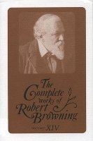 Book Cover for The Complete Works of Robert Browning, Volume XIV by Robert Browning