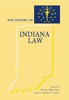 Book Cover for The History of Indiana Law by David J. Bodenhamer