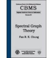 Book Cover for Spectral Graph Theory by Fan R.K. Chung