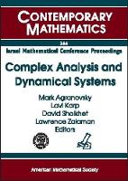 Book Cover for Complex Analysis and Dynamical Systems by Mark Agranovsky