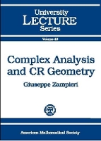 Book Cover for Complex Analysis and CR Geometry by 