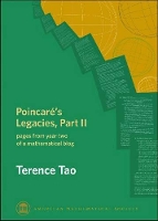 Book Cover for Poincare's Legacies, Part II by Terence Tao