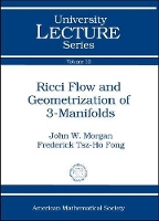 Book Cover for Ricci Flow and Geometrization of 3-manifolds by John Morgan