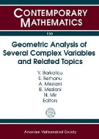 Book Cover for Geometric Analysis of Several Complex Variables and Related Topics by Y. Barkatou