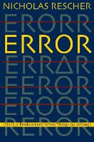 Book Cover for Error by Nicholas Rescher