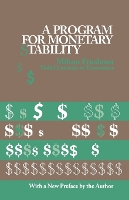 Book Cover for A Program for Monetary Stability by Milton Friedman