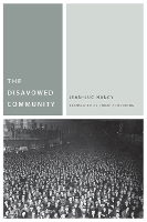 Book Cover for The Disavowed Community by Jean-Luc Nancy