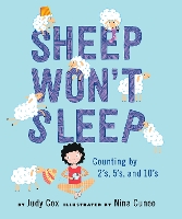 Book Cover for Sheep Won't Sleep by Judy Cox