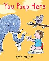 Book Cover for You Poop Here by Paul Meisel