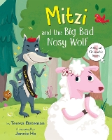 Book Cover for Mitzi and the Big Bad Nosy Wolf by Teresa Bateman