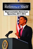 Book Cover for Representative American Speeches, 2011 2012 by Brian Boucher