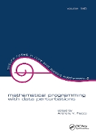 Book Cover for Mathematical Programming with Data Perturbations by Anthony V Fiacco