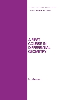 Book Cover for A First Course in Differential Geometry by Vaisman