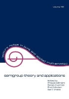 Book Cover for semigroup theory and applications by Clement