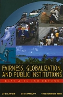 Book Cover for Fairness, Globalization, and Public Institutions by Jim Dator