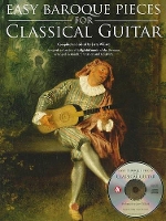 Book Cover for Easy Baroque Pieces for Classical Guitar by Hal Leonard Publishing Corporation