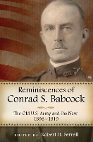 Book Cover for Reminiscences of Conrad S. Babcock by Robert Ferrell