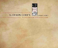 Book Cover for The Olson Codex by Dennis Tedlock