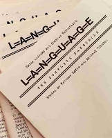 Book Cover for Bruce Andrews and Charles Bernstein's L=A=N=G=U=A=G=E by Matthew Hofer