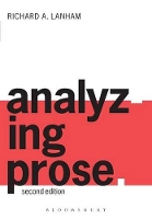 Book Cover for Analyzing Prose by Richard Lanham