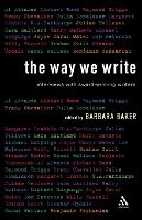 Book Cover for The Way We Write by Barbara Baker