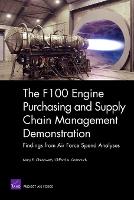 Book Cover for The F100 Engine Purchasing and Supply Chain Management Demonstration by Mary E Chenoweth