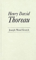 Book Cover for Henry David Thoreau by Joseph Wood Krutch