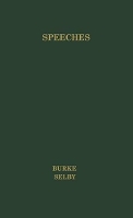 Book Cover for Speeches by Edmund Burke