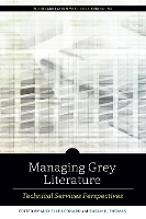 Book Cover for Managing Grey Literature by Michelle Leonard